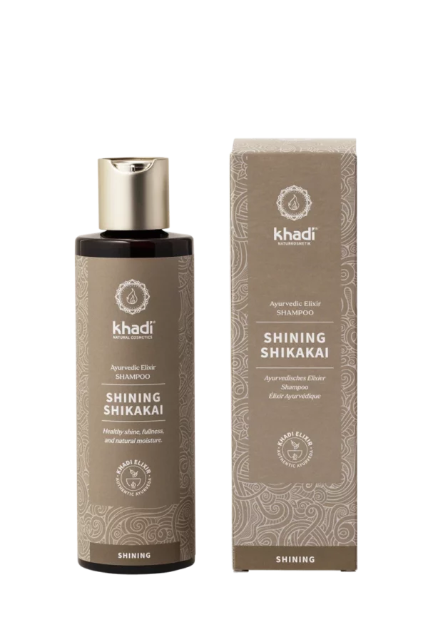 khadi ayurvedisches elixier shampoo shining shikakai