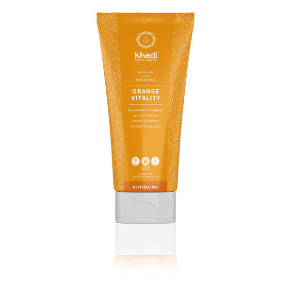 khadi shampooing orange vitality 200ml